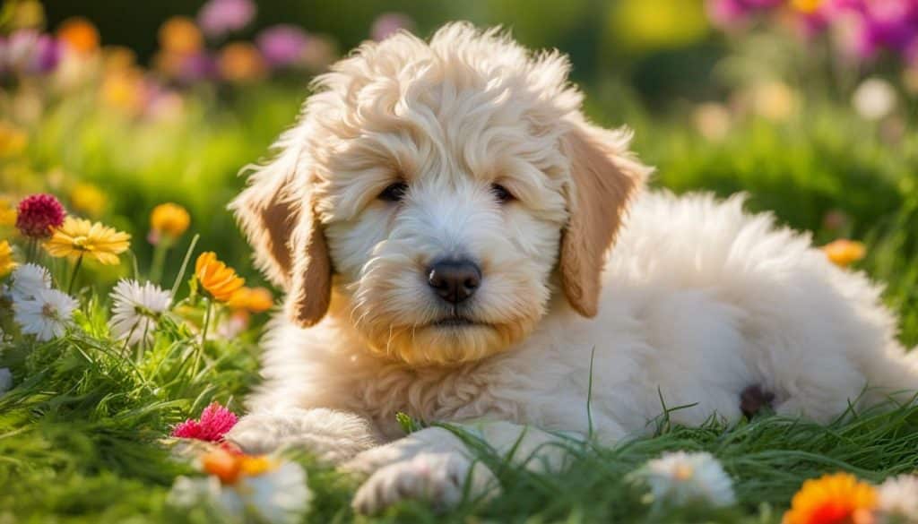 Labradoodle puppy
