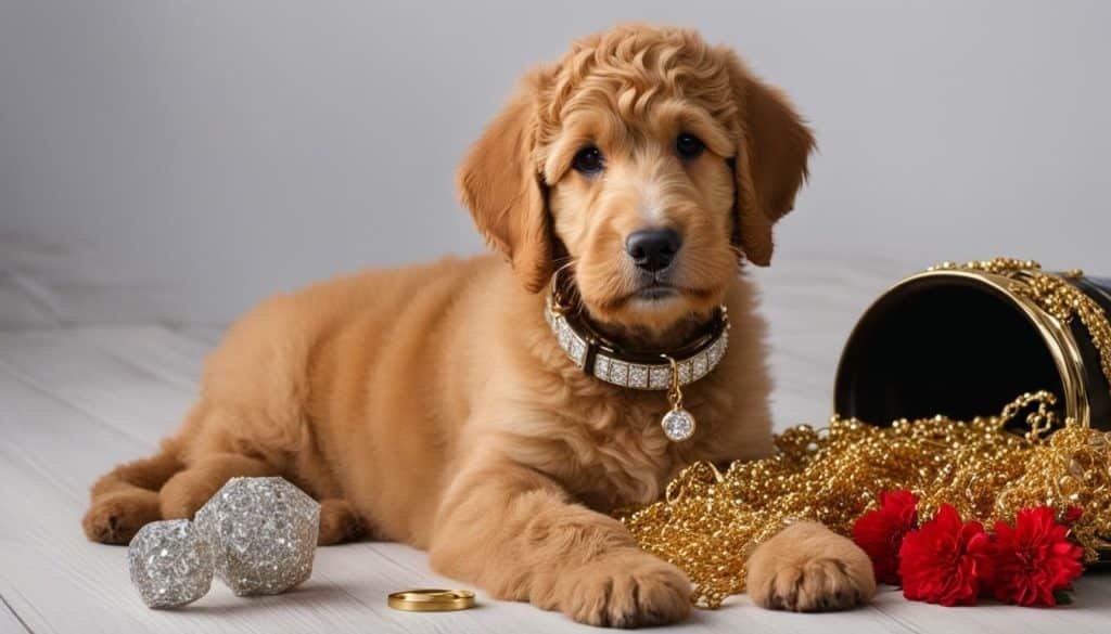 Labradoodle puppy