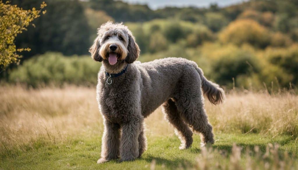 labradoodle grijs