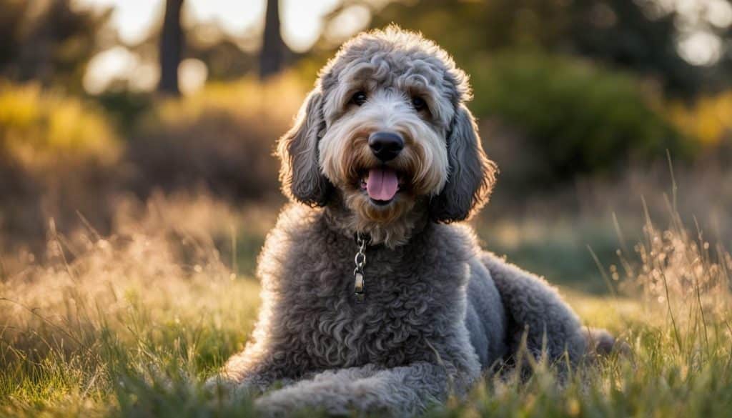 labradoodle grijs