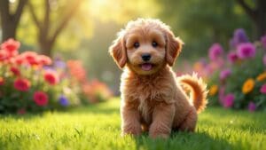 miniature labradoodle dog breed