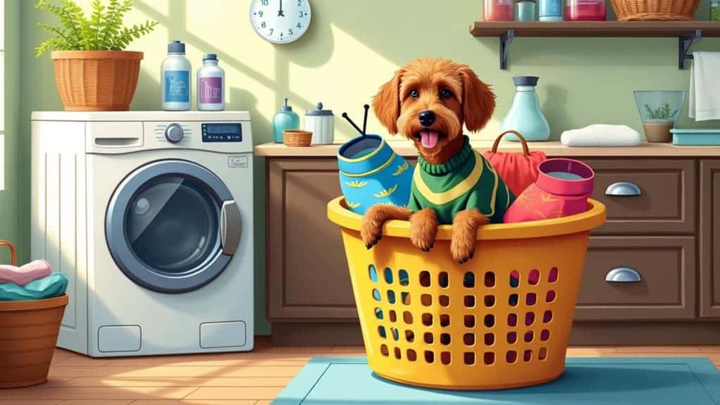 dog clothing washing tips