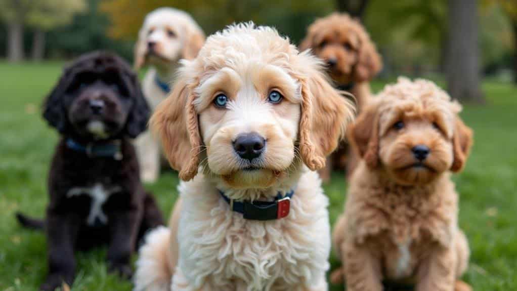 labradoodle oogkleurvergelijking