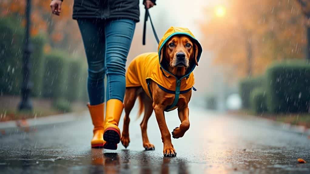 onmisbare uitrusting voor regen