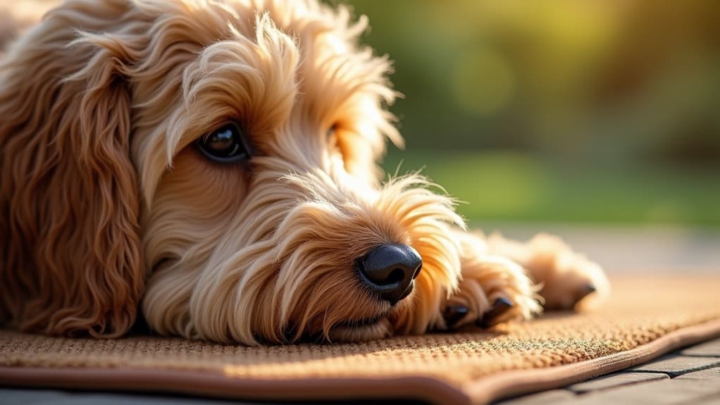 preventing coat matting